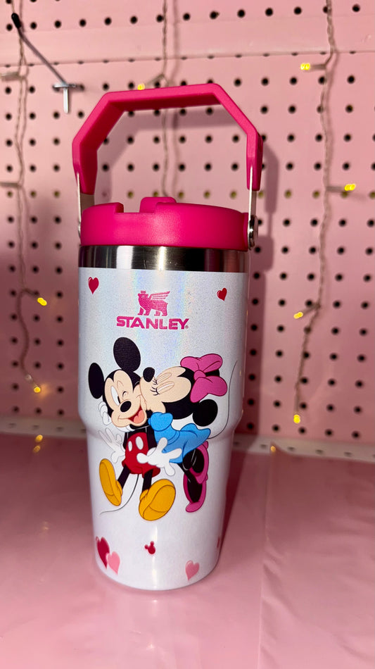 Mickey & Minnie Handle Tumbler 20oz