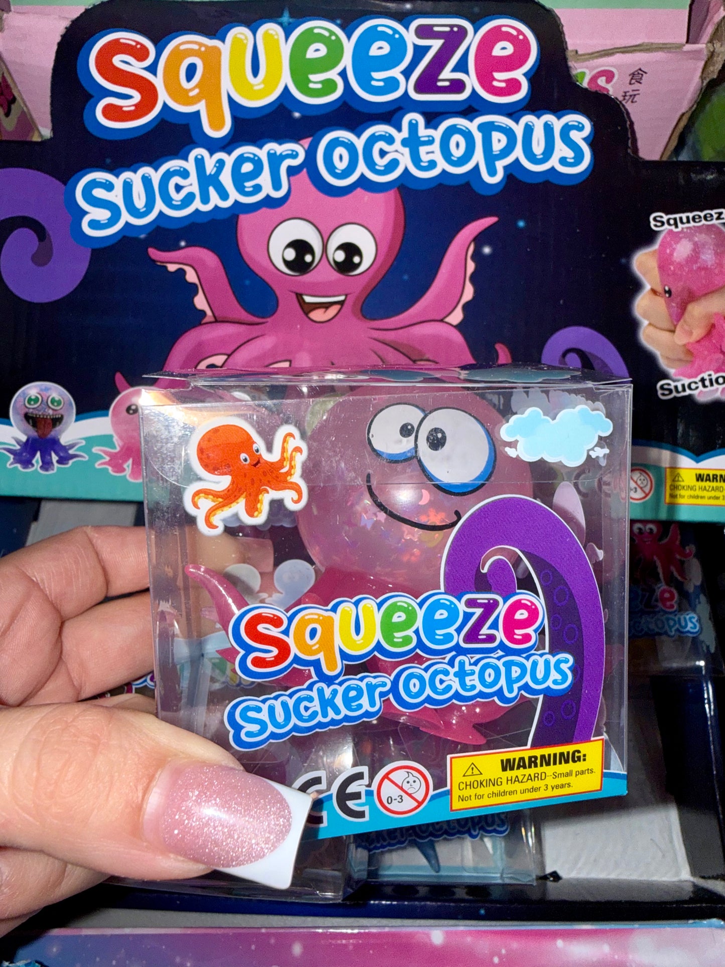 π Squeeze Sucker Octopus
