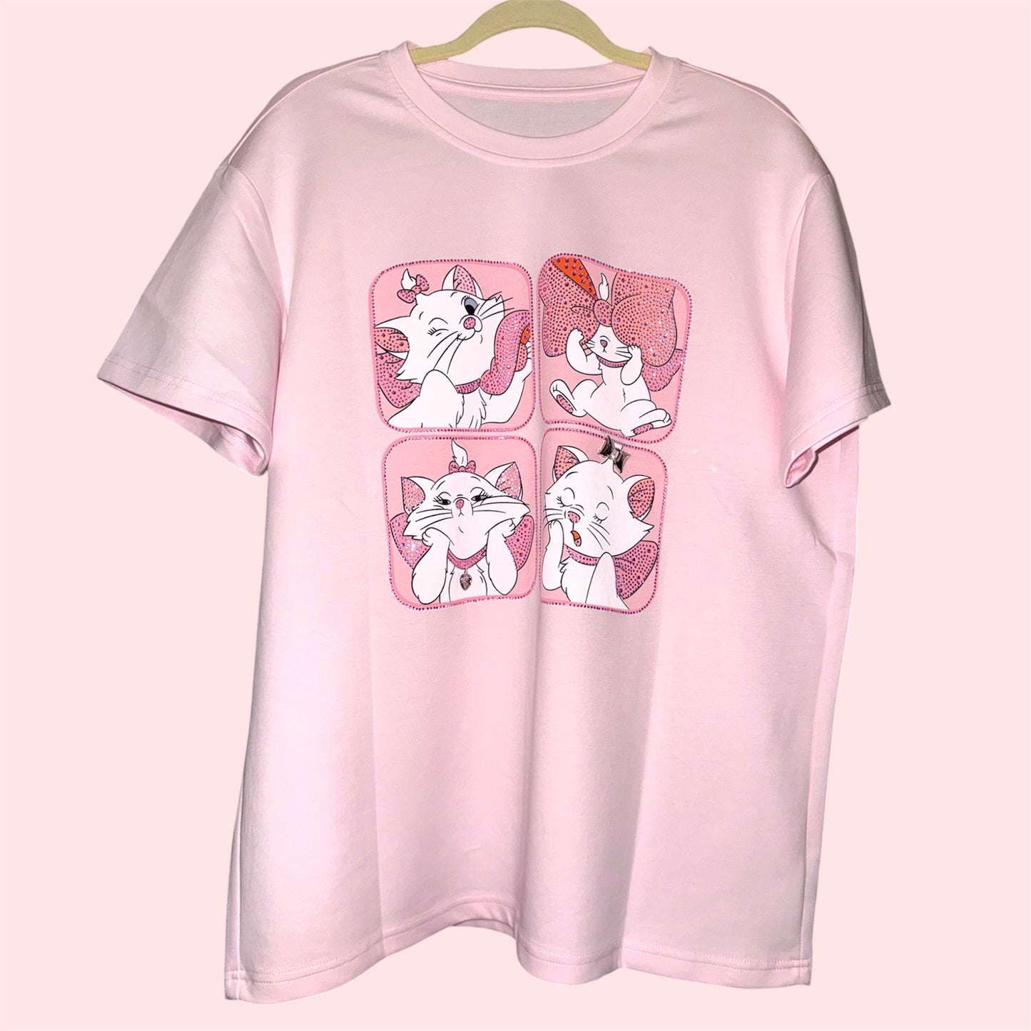 Pink Princess Kitty Tee