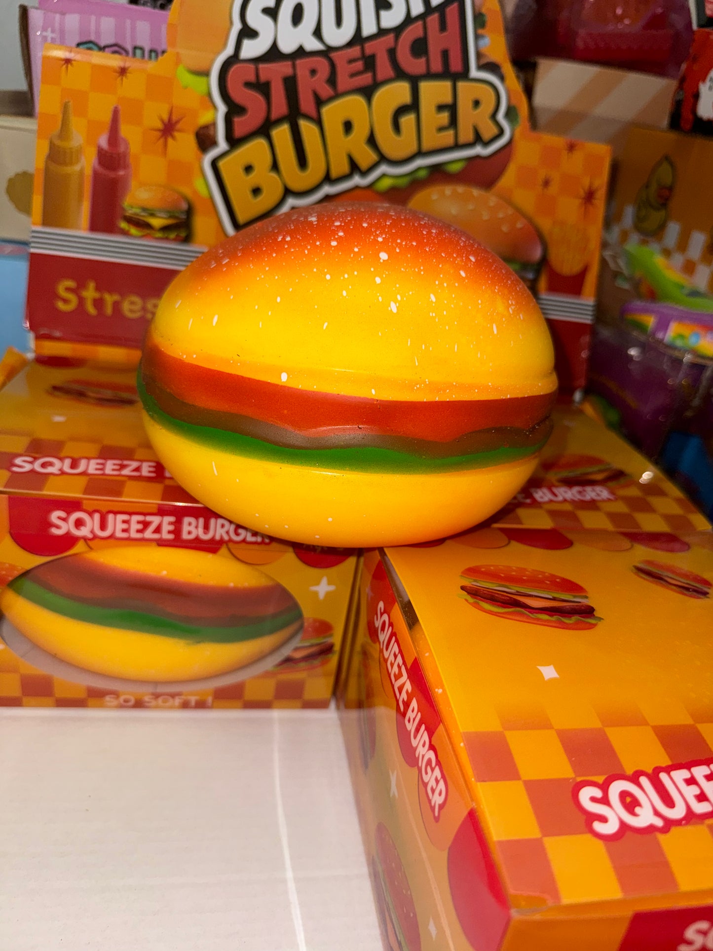 Giant Burger Squishy π