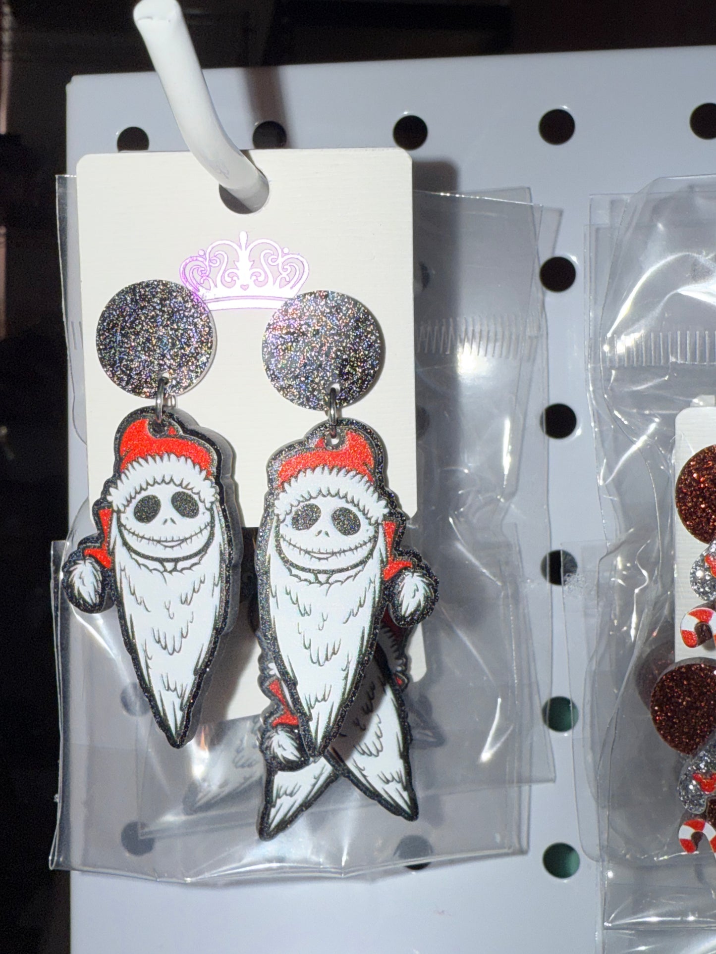 Santa Jack Skellington Dangles