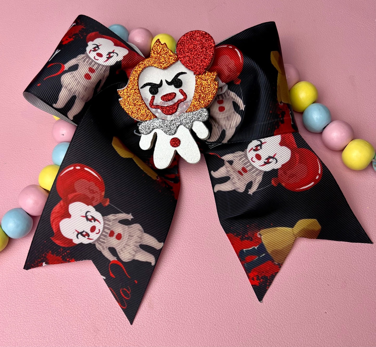 Pennywise Cheer Bow