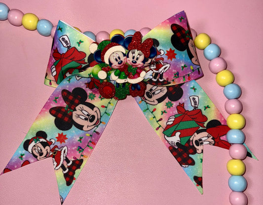 Mickey & Minnie Cheer Bows