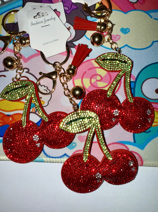 Cherry Keychain