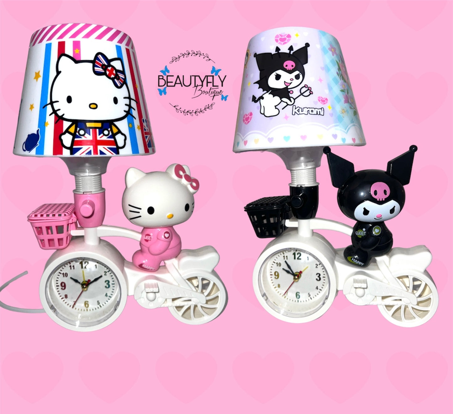 Hello Kitty Clock/Lamp