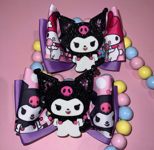 Kuromi Pigtale Set