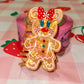 Minnie Gingerbread Claw Clip 🎄✨