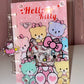 Kawaii Hello Kitty Acrylic Notebook 💕