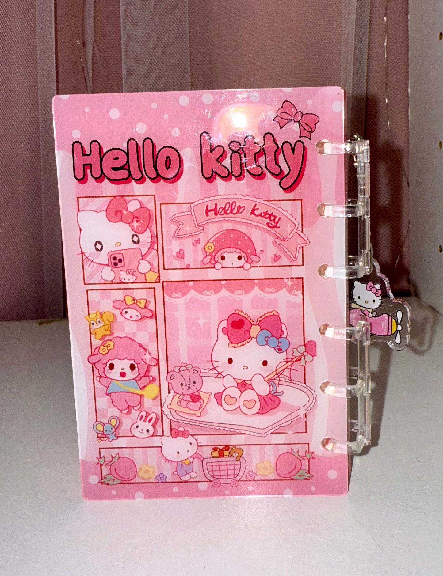 Kawaii Hello Kitty Acrylic Notebook 💕