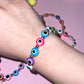Multi Color Evil Eye Bracelet