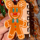 Mickey Gingerbread Claw Clip✨