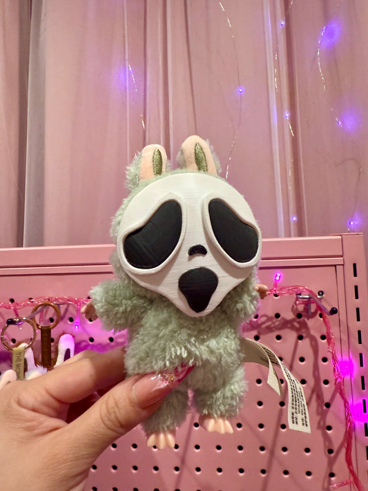 Ghost Face Labubu Mask