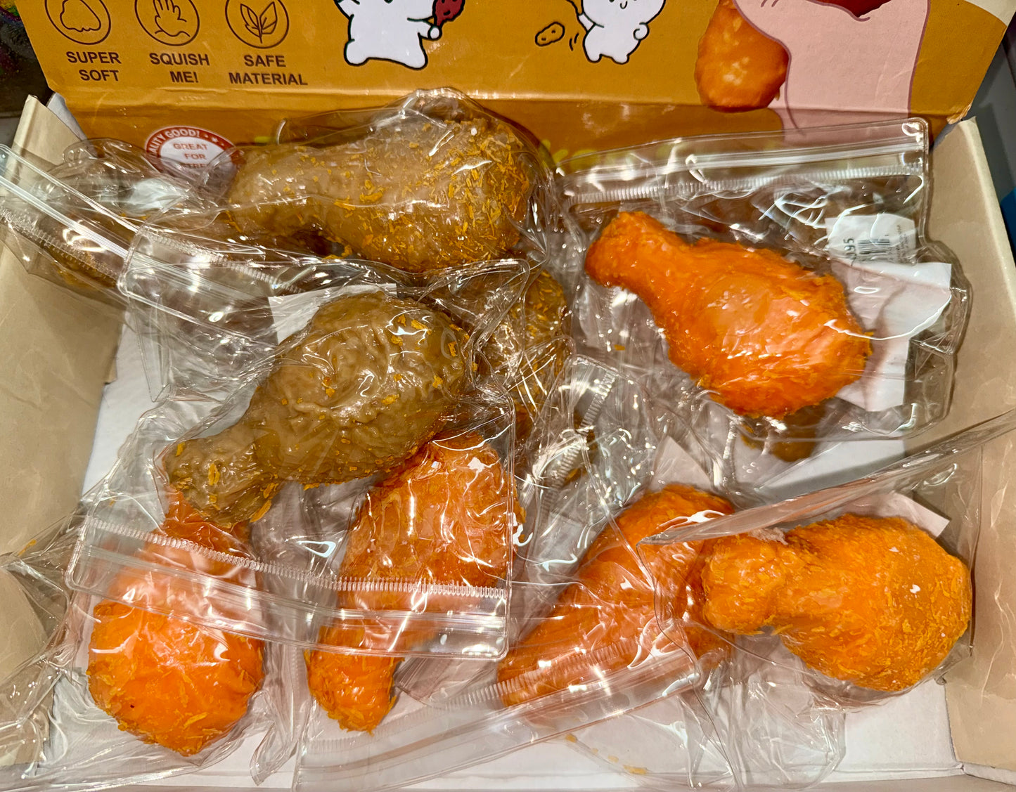🍗 Fried Chicken Drumstick Squishy