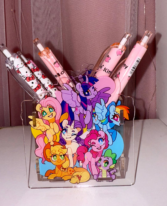 My Little Pony Acrylic Pen Holder Cute & Fun ✨🐴