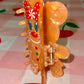 Minnie Gingerbread Claw Clip 🎄✨