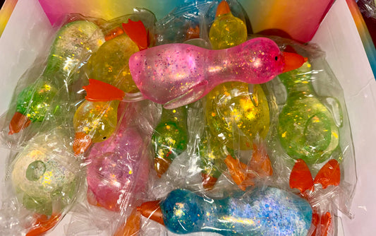 Glitter Squishy Duck