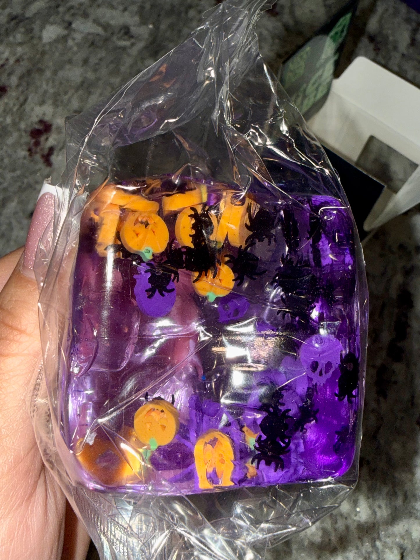 🎃 Spooky Halloween Squishy Cube
