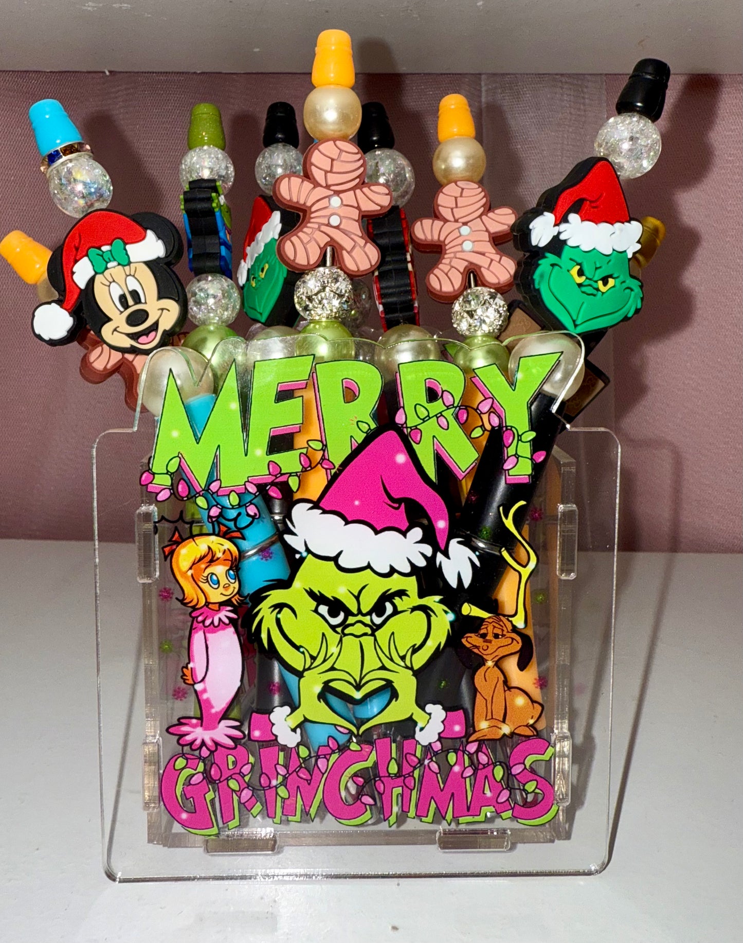 Merry Grinchmas Pencil Holder