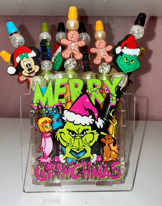 Merry Grinchmas Pencil Holder