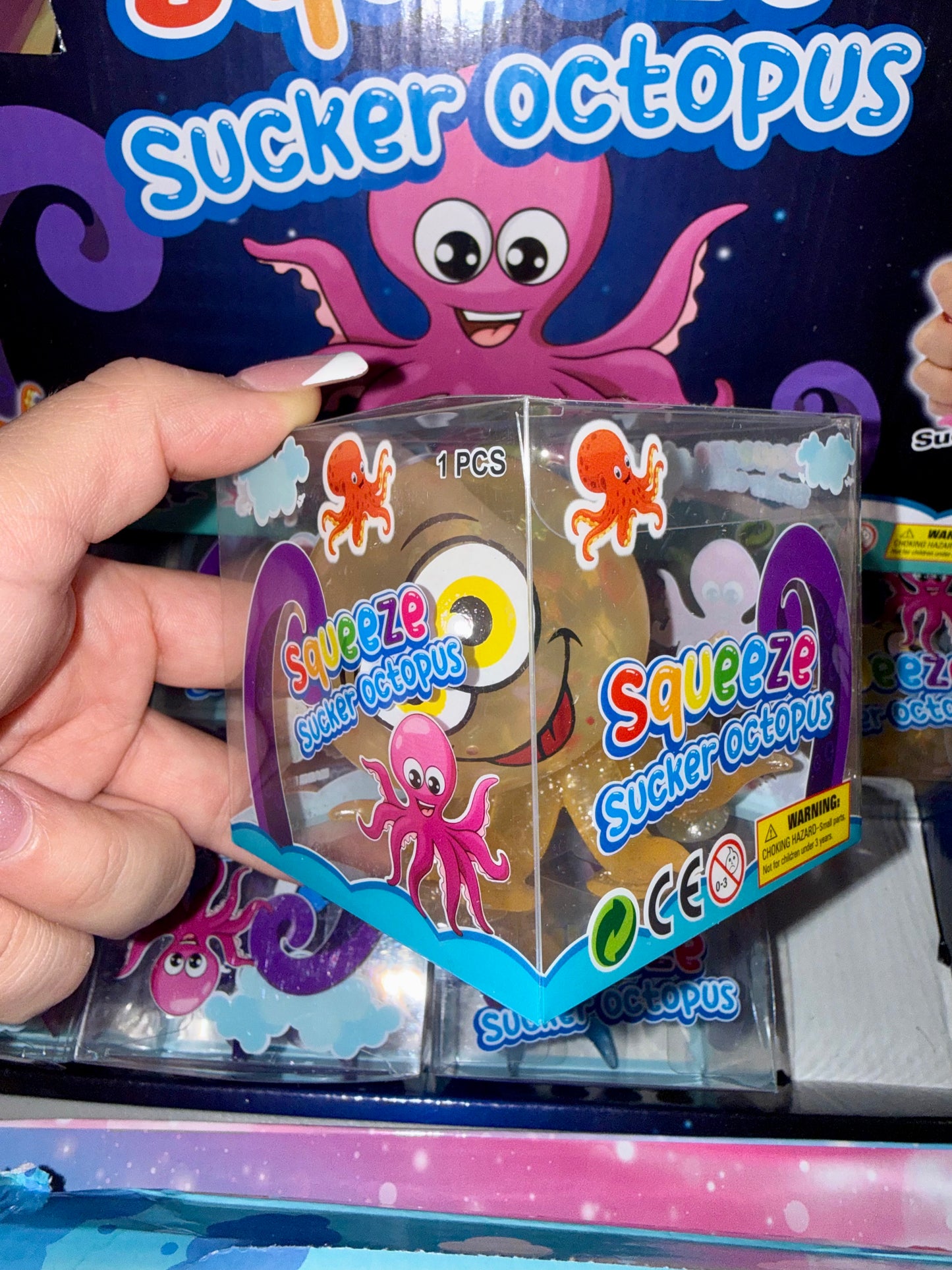 🐙 Squeeze Sucker Octopus