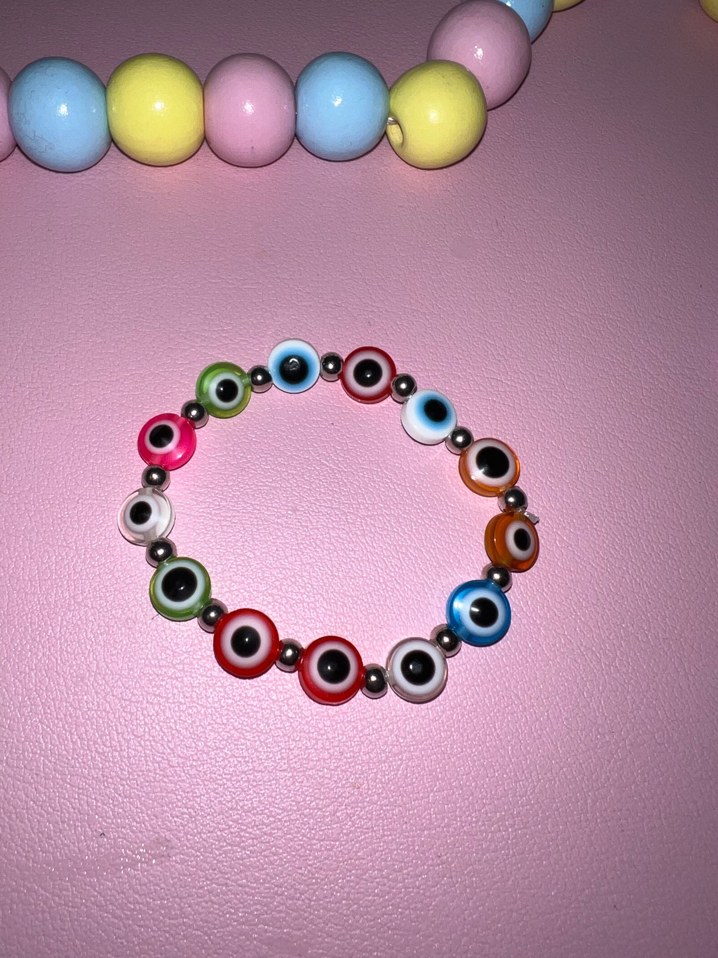 Multi Color Evil Eye Bracelet