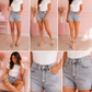 Denim Sparkle Shorts✨