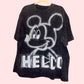 Black Acid Wash Tee