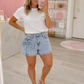 Bow Babe Denim Shorts