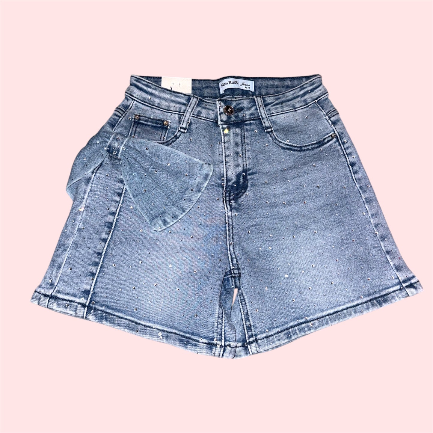 Bow Babe Denim Shorts