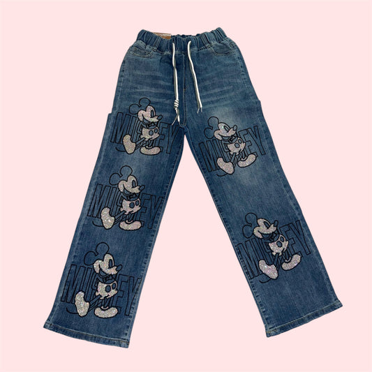 Sparkle Icon Relaxed Denim Jeans