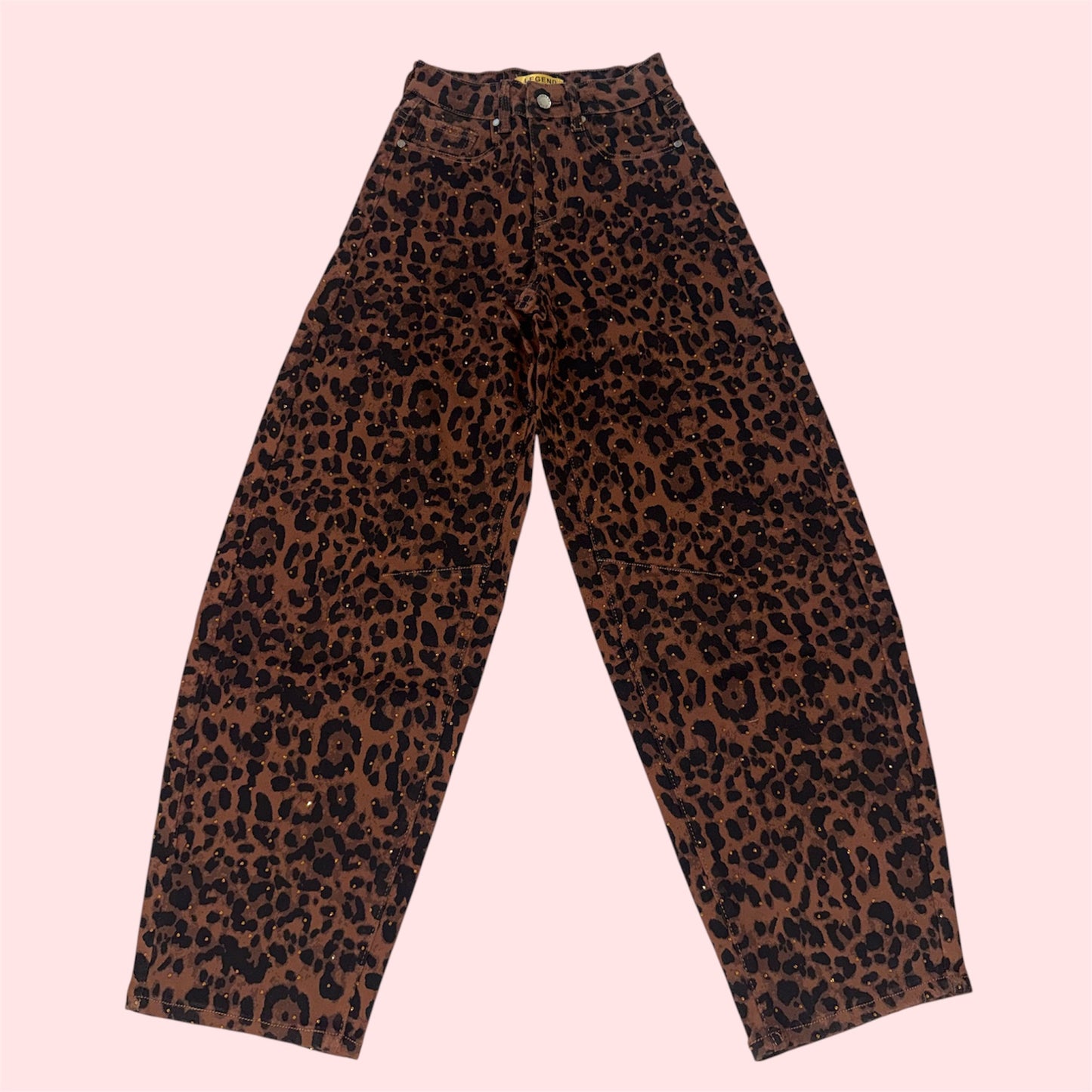 Wild Luxe Leopard Jeans