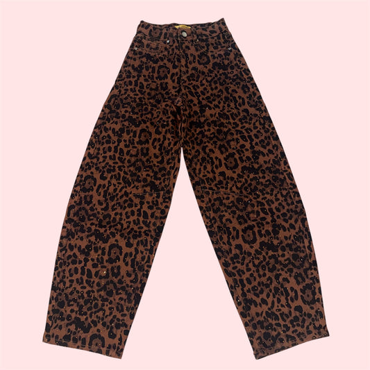 Wild Luxe Leopard Jeans