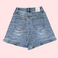Safari Sparkle Denim Shorts