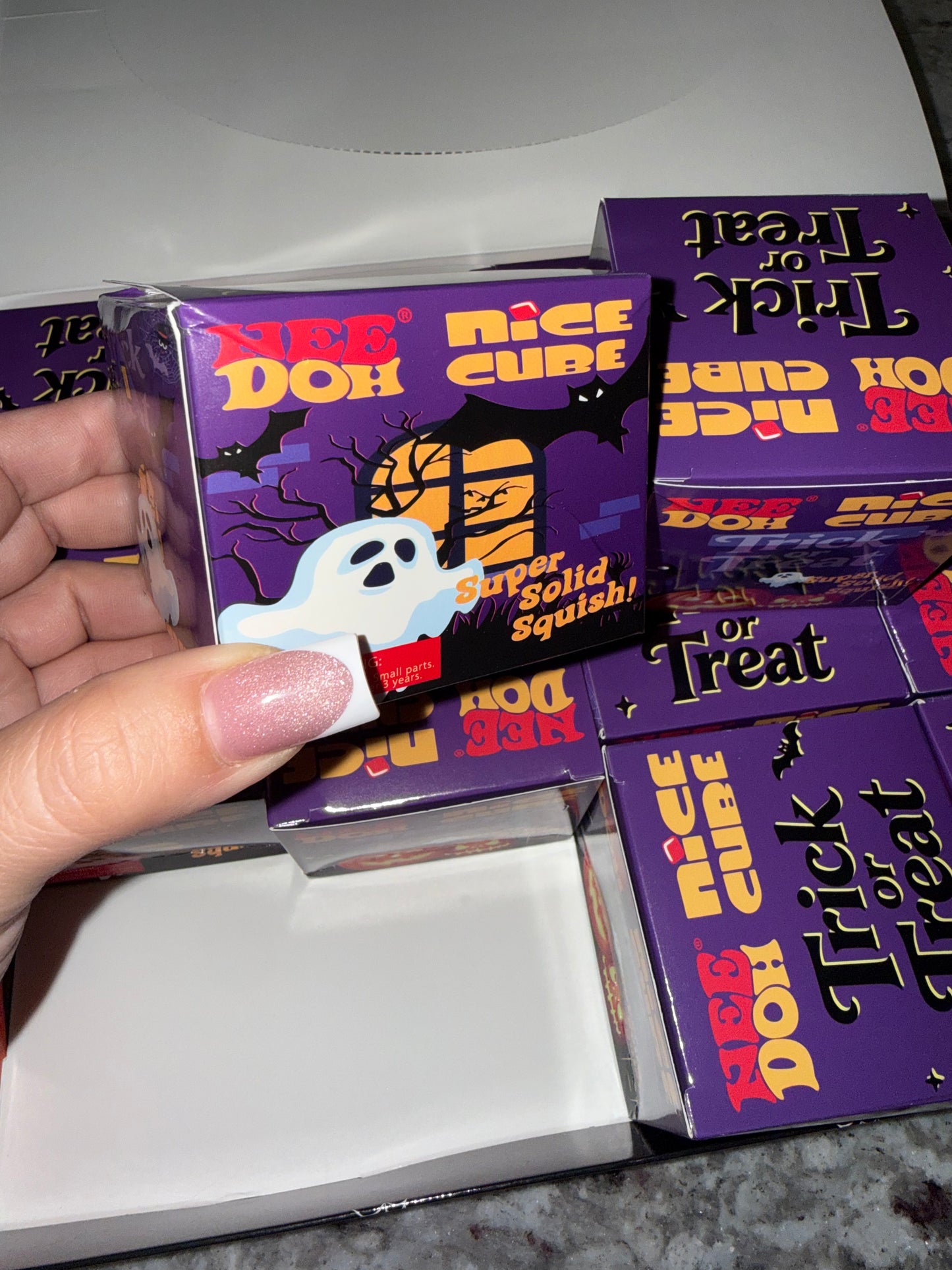 Mystery Halloween Squishy Box – Cute Spooky Squishy Toy 🎃👻🦇