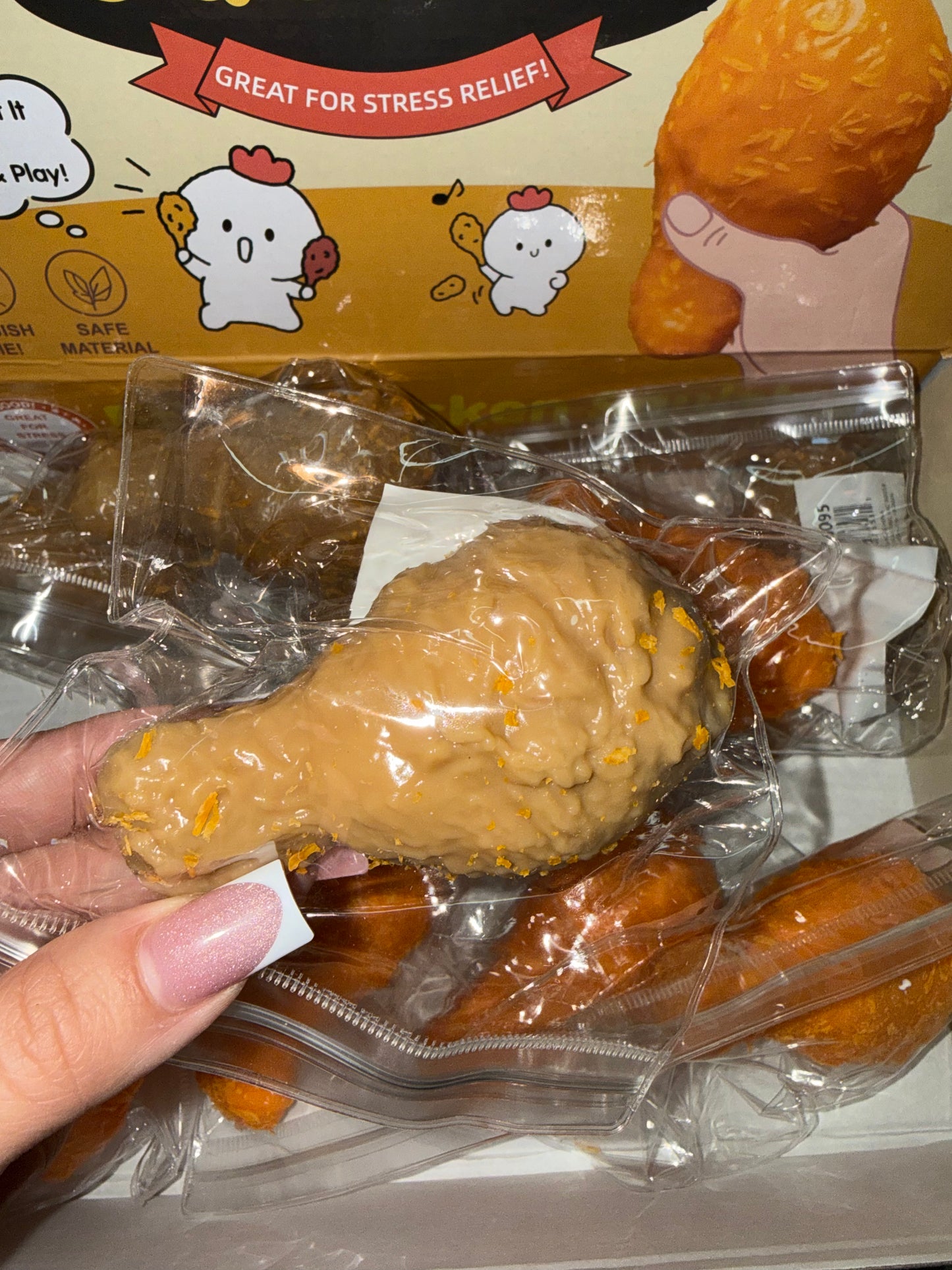 🍗 Fried Chicken Drumstick Squishy
