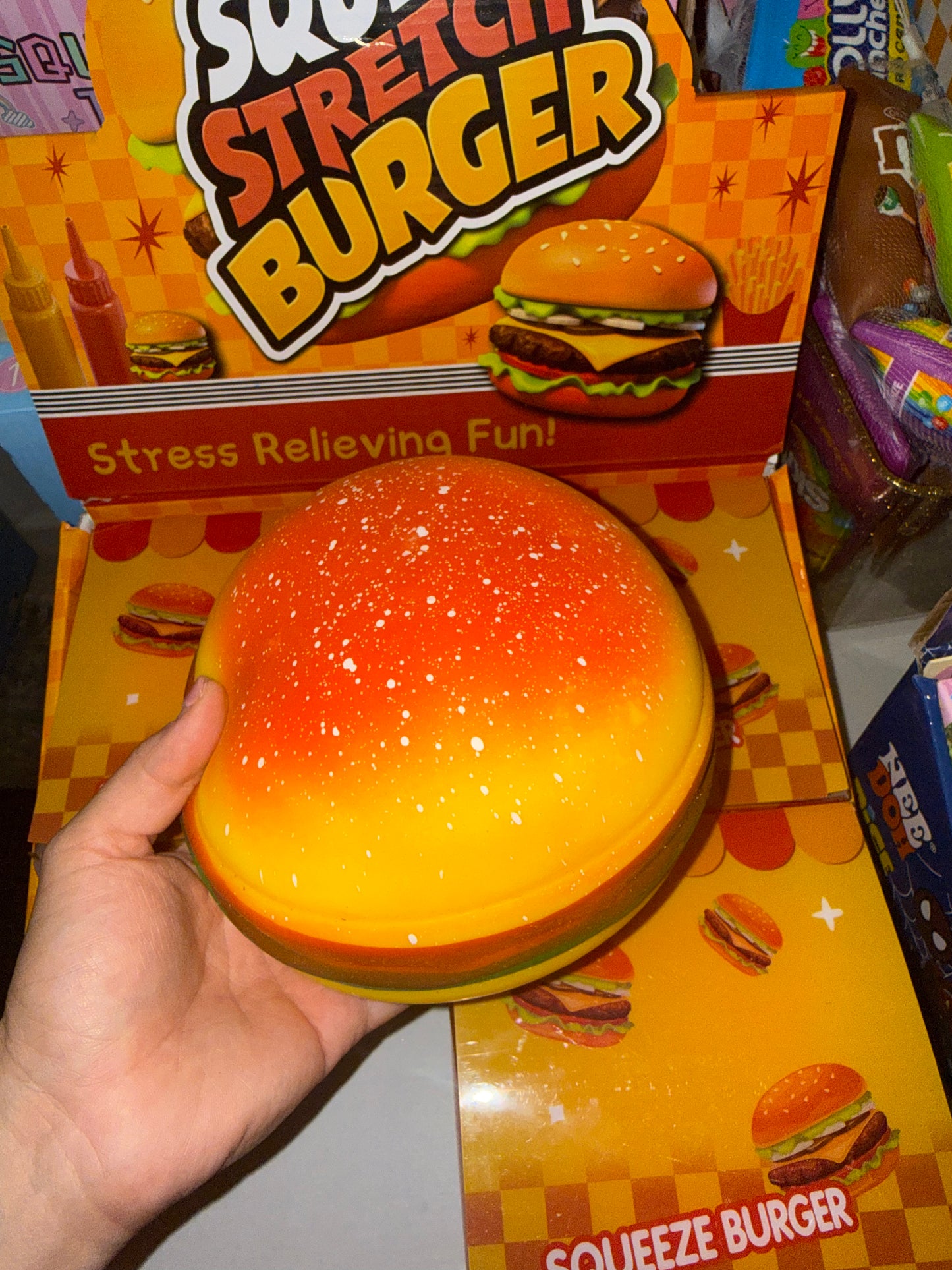 Giant Burger Squishy 🍔