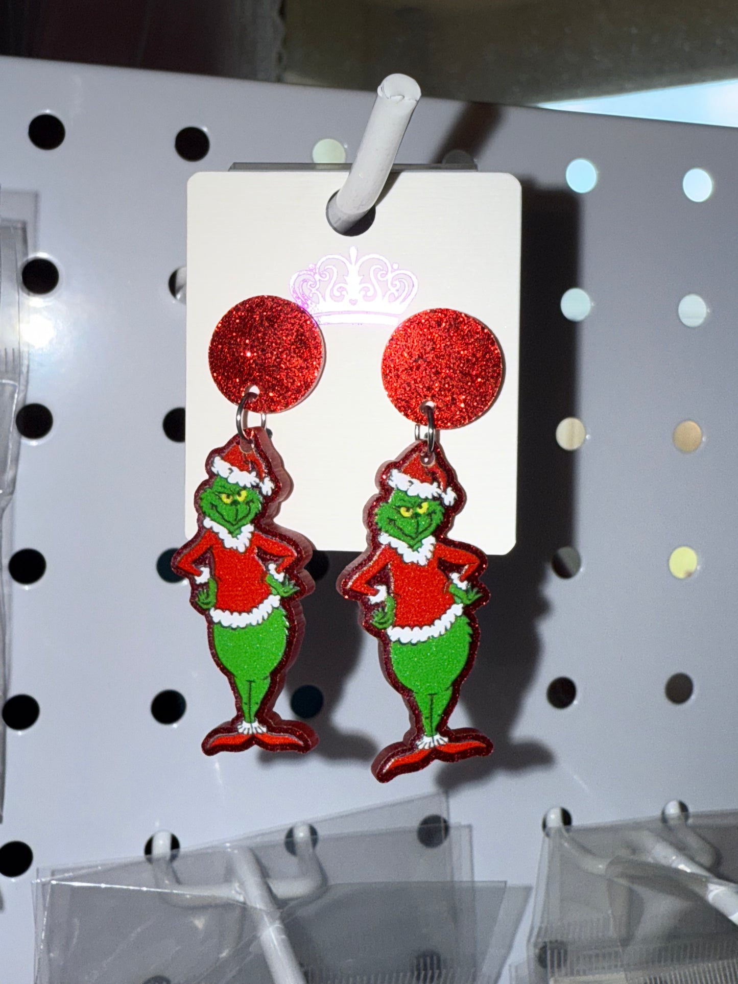 Grinchy Earrings